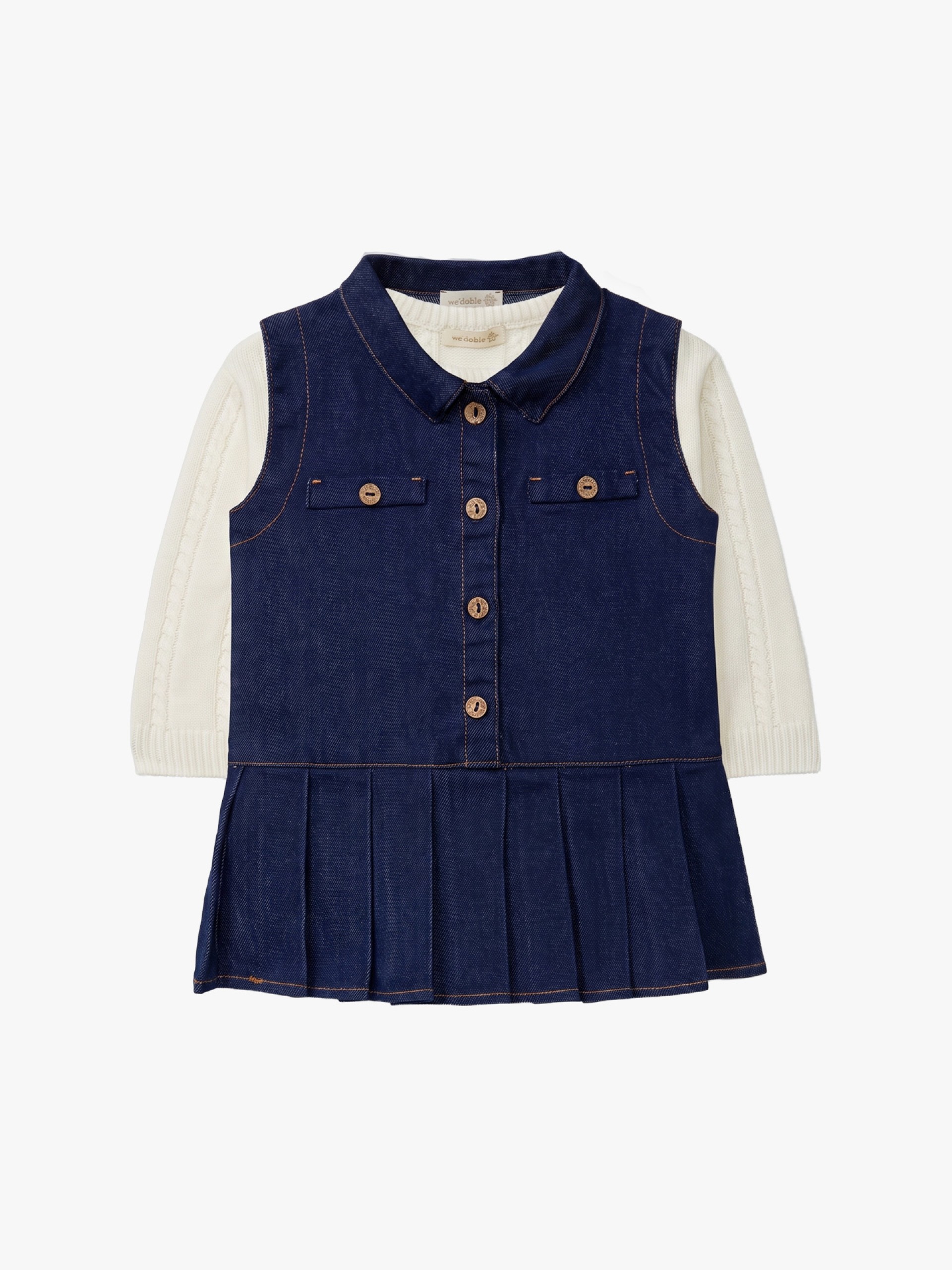 Knitted wool sweater