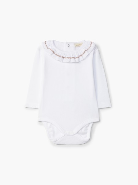 Ruffled bodysuit