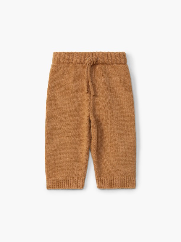 Knitted wool trousers Knitted wool trousers