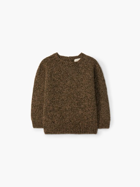 Knitted wool sweater