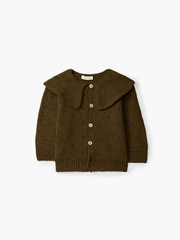 Knitted wool cardigan Knitted wool cardigan