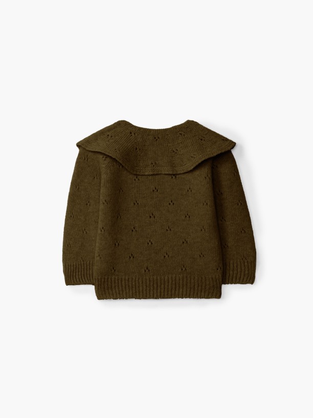 Knitted wool cardigan Knitted wool cardigan