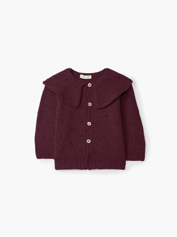 Knitted wool cardigan Knitted wool cardigan