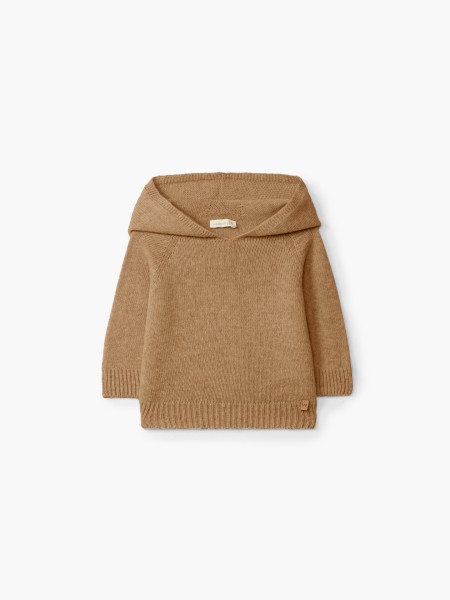 Knitted wool sweater