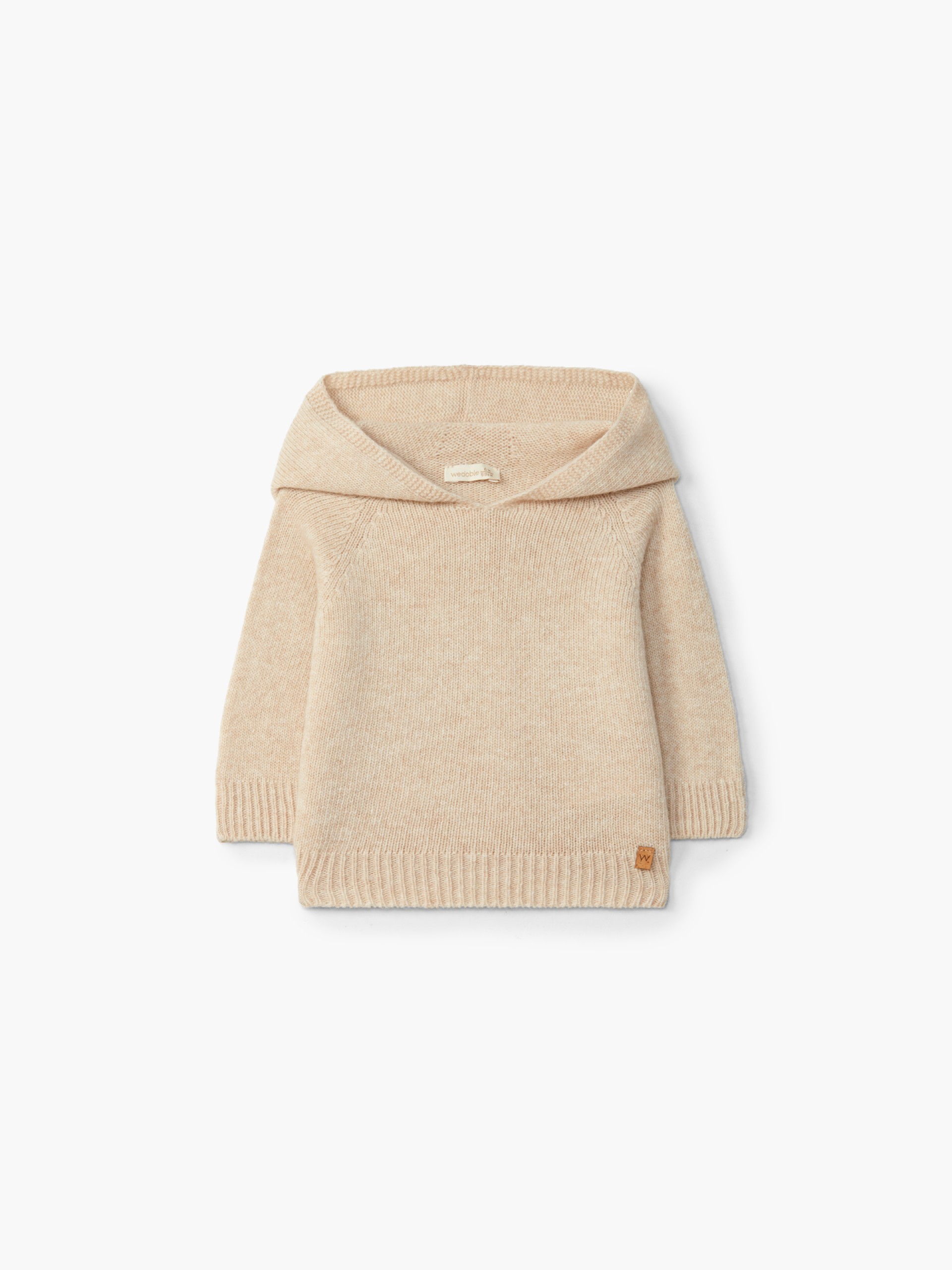 Knitted wool sweater
