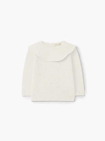 Knitted wool sweater