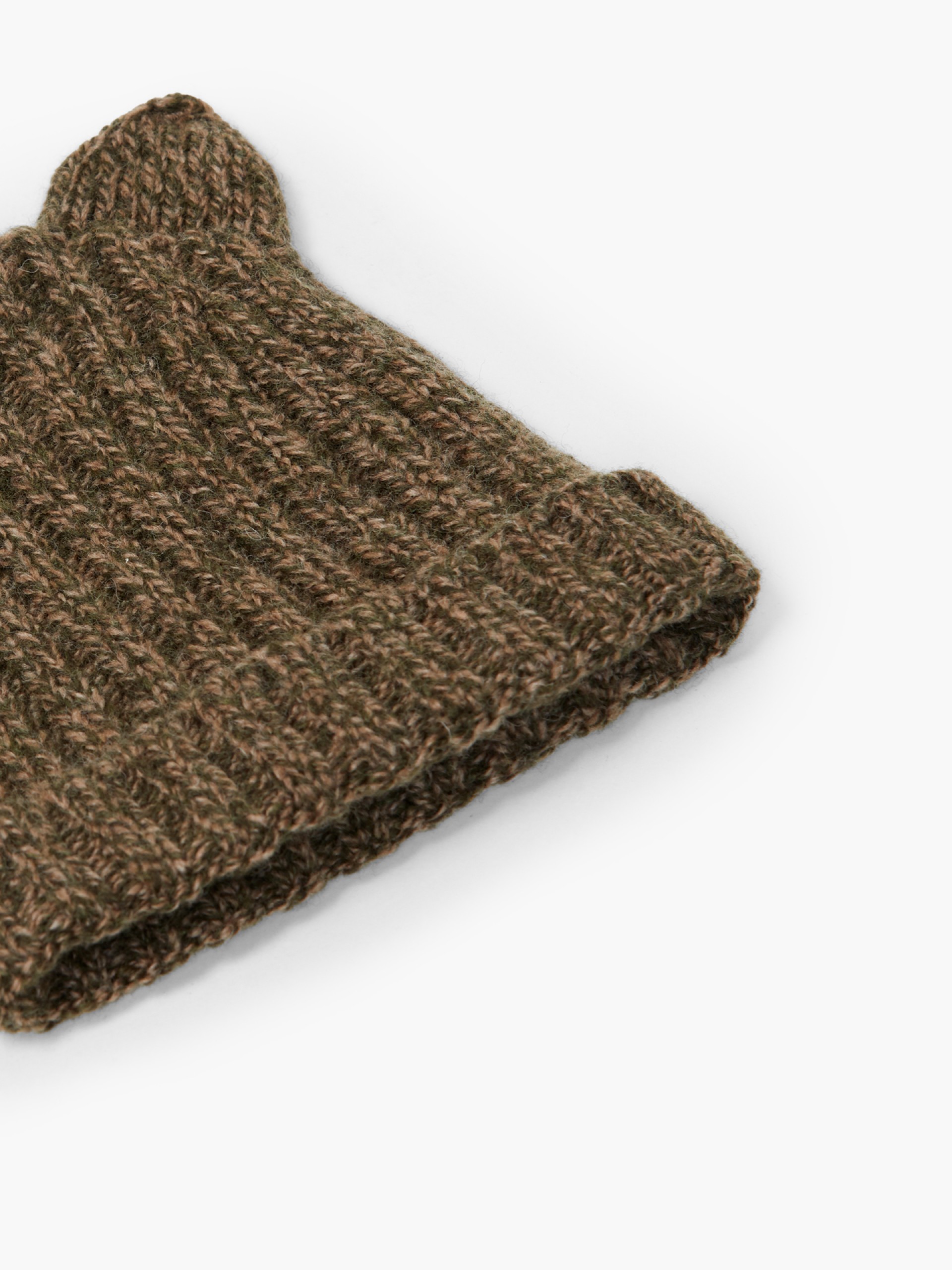 Knitted wool beanie