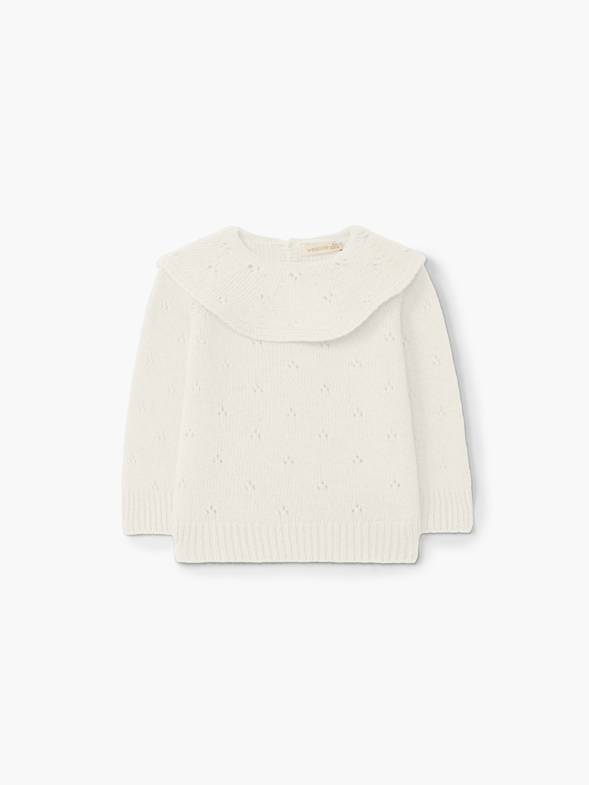 Knitted wool sweater