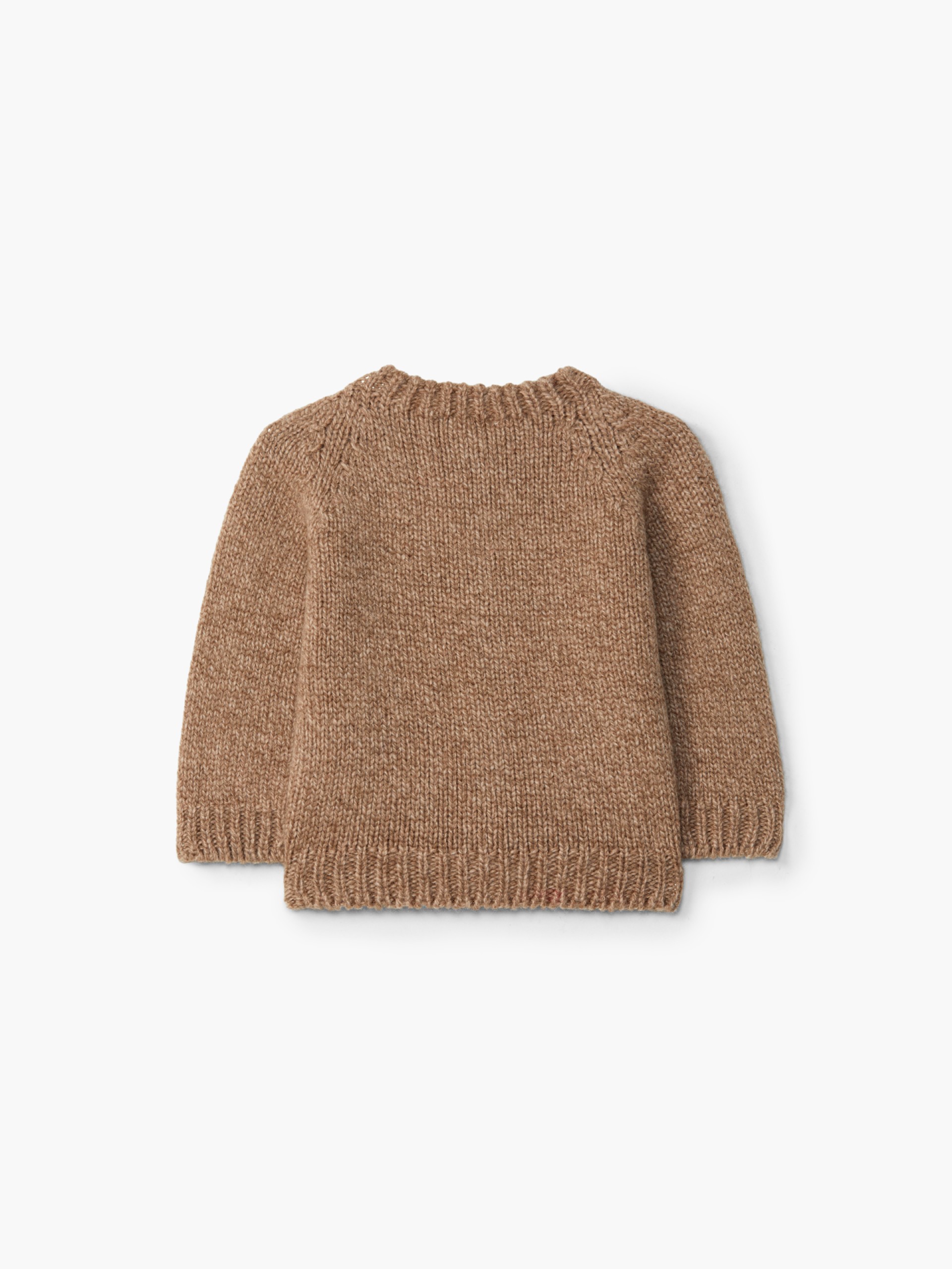Knitted wool cardigan