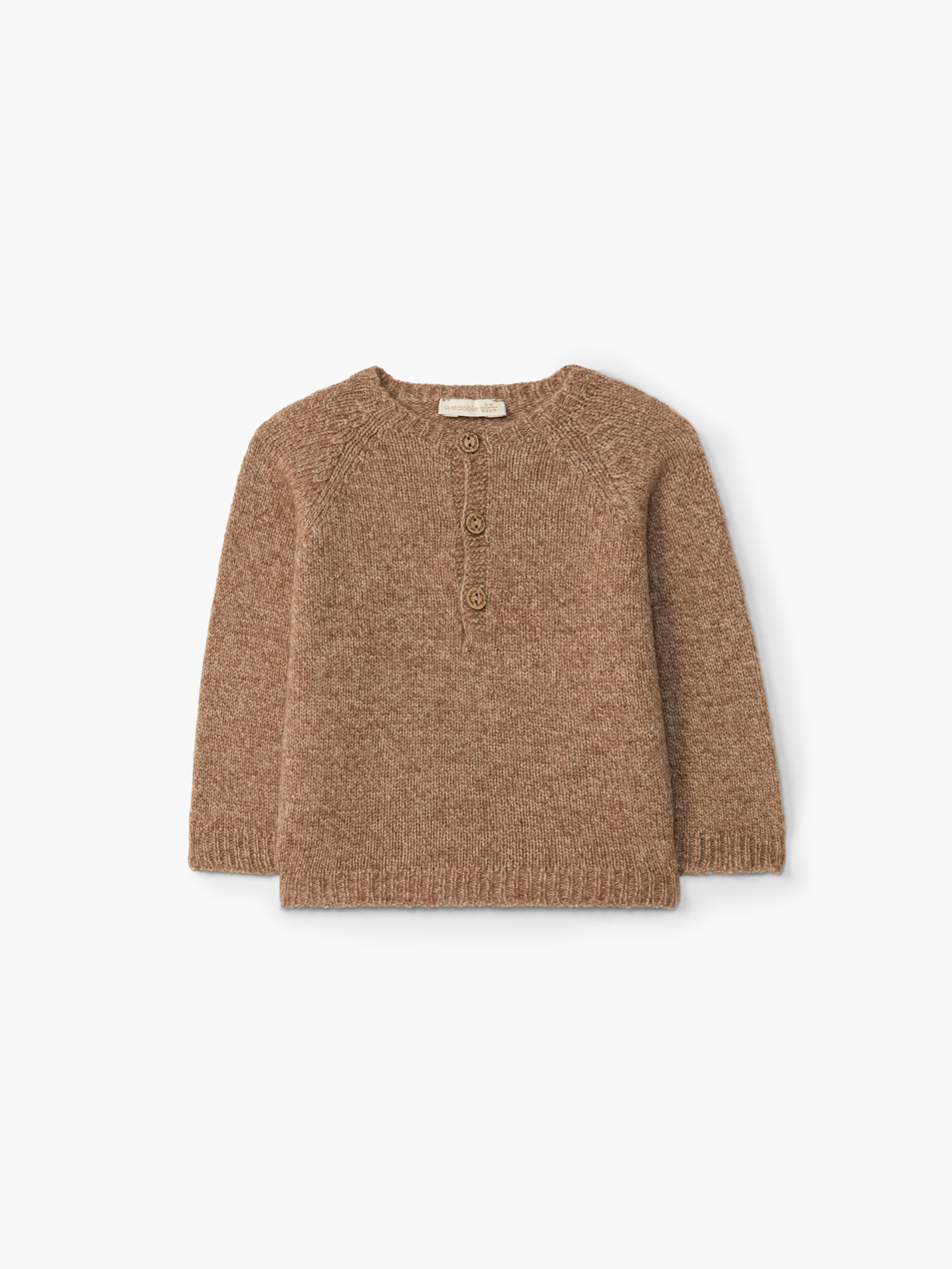 Knitted wool sweater