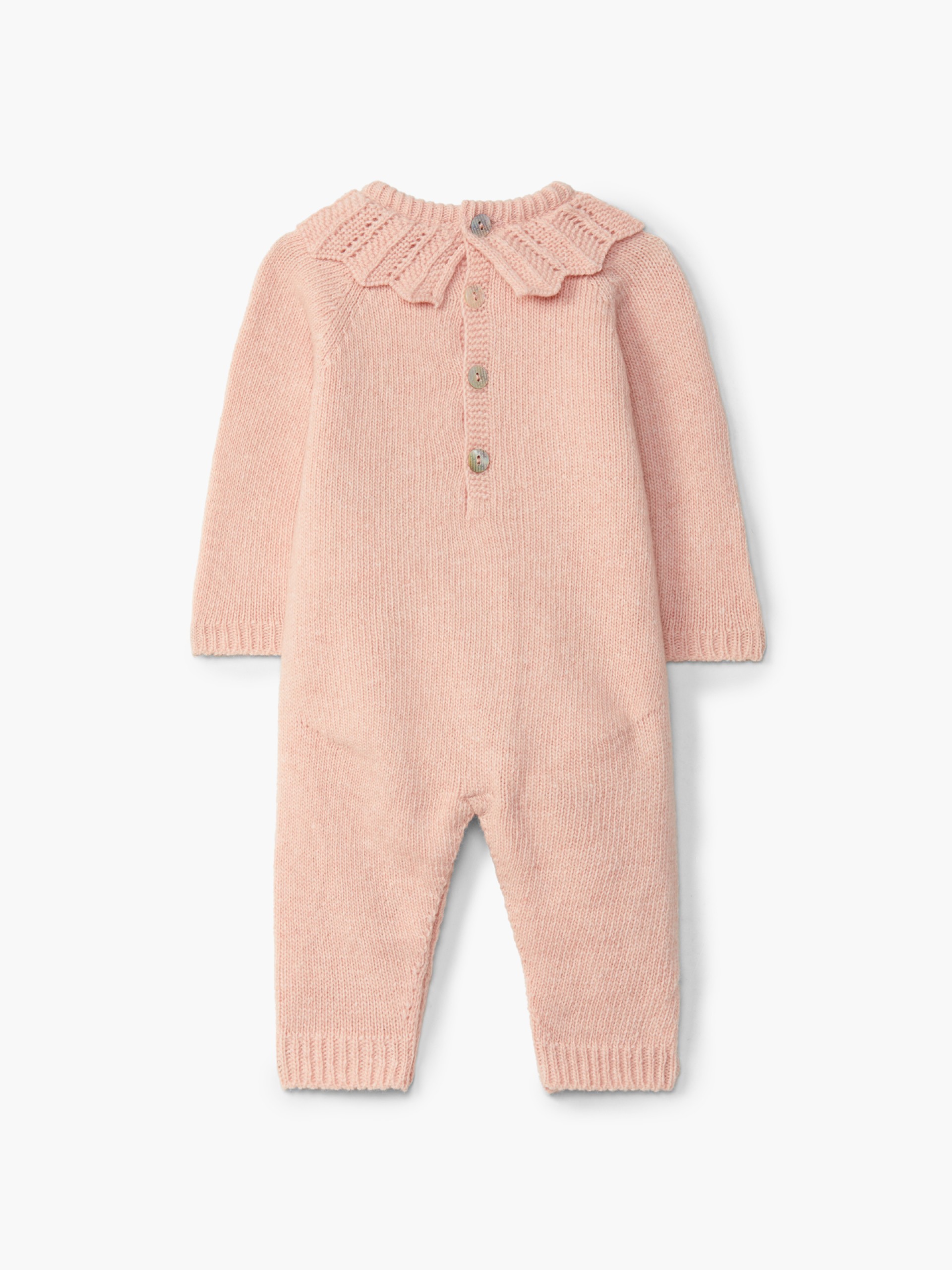 Knitted wool jumpsuit