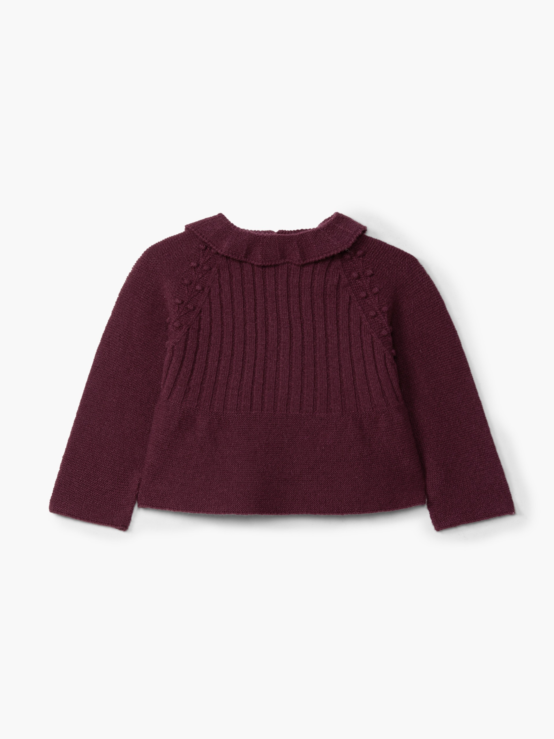 Knitted wool sweater