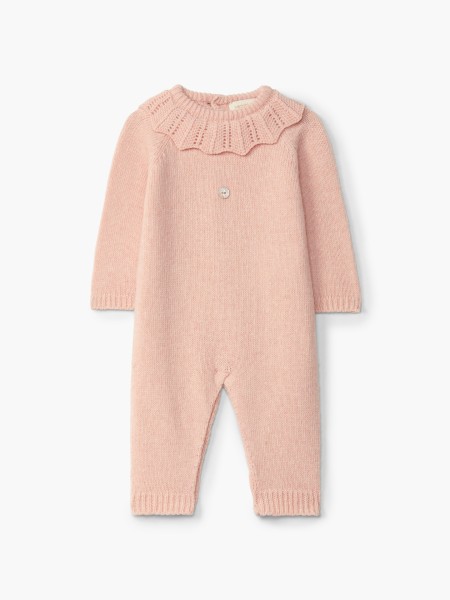 Knitted wool jumpsuit