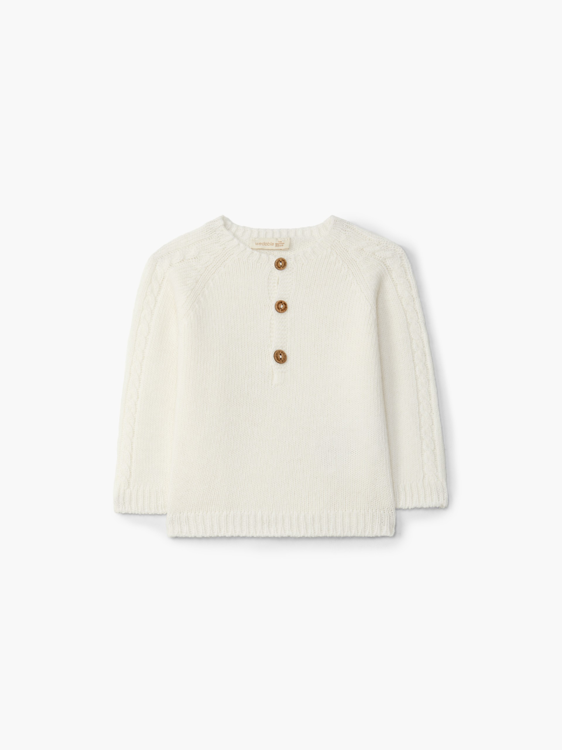 Knitted wool sweater