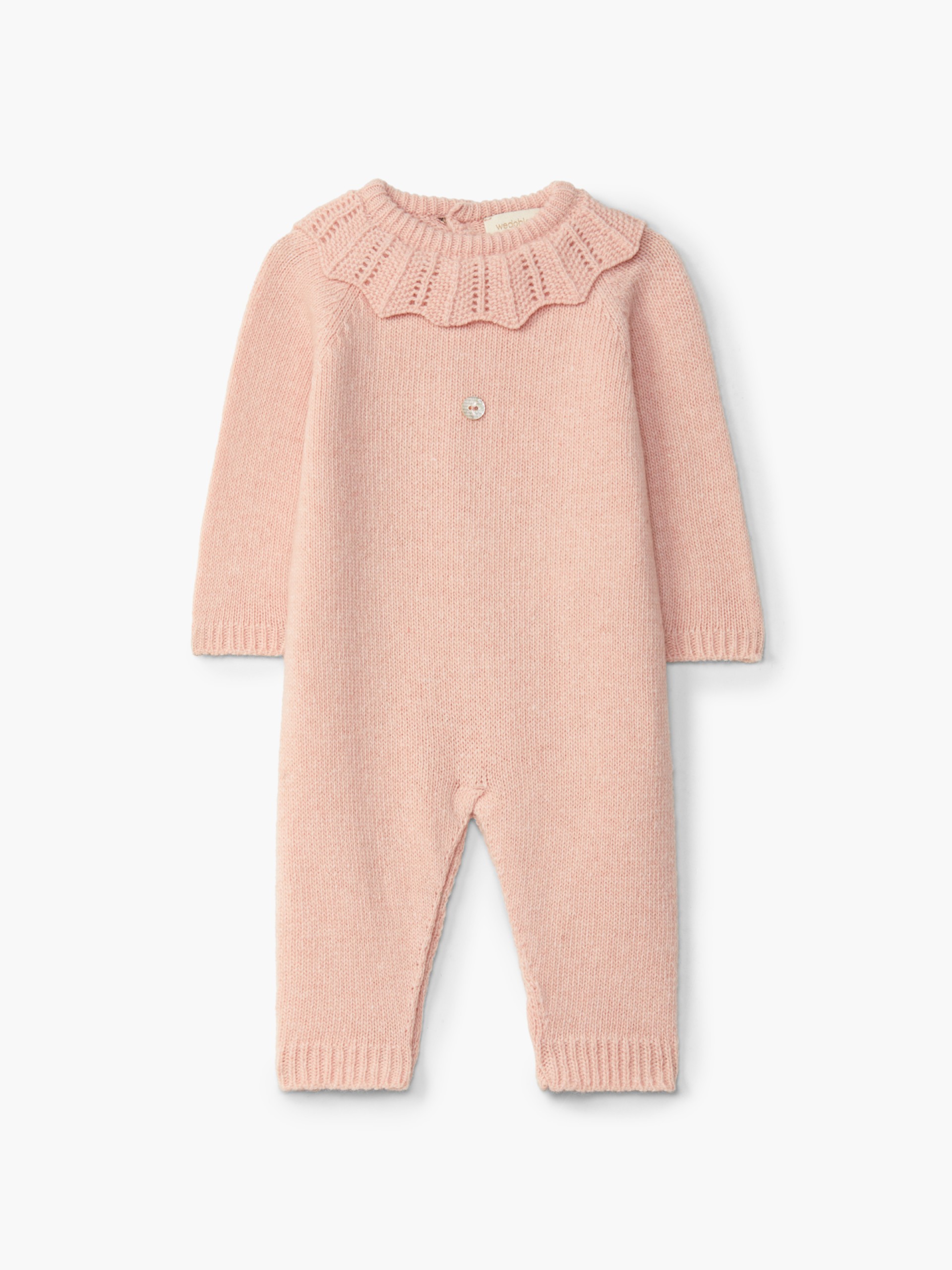Knitted wool jumpsuit
