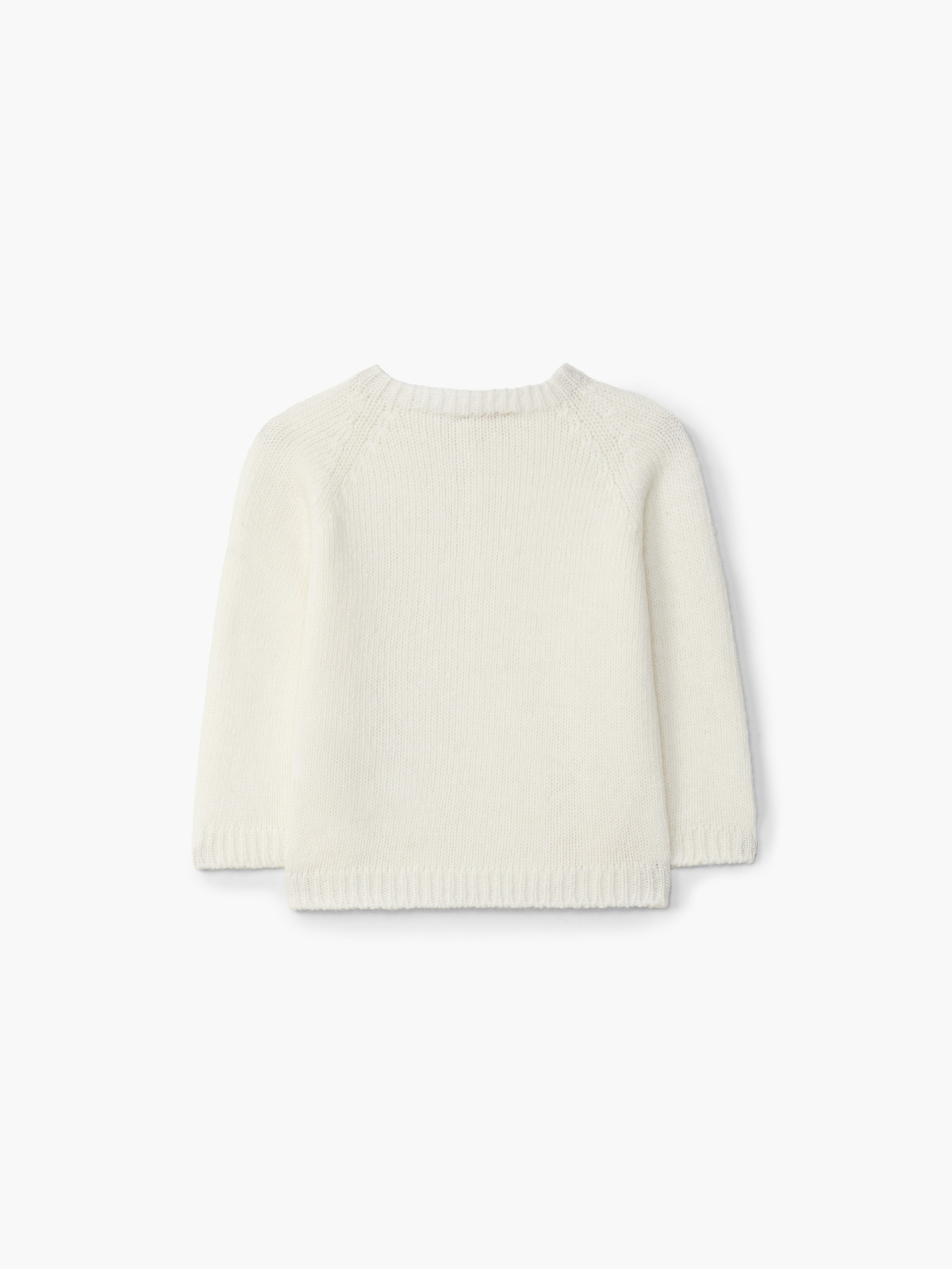 Knitted wool sweater