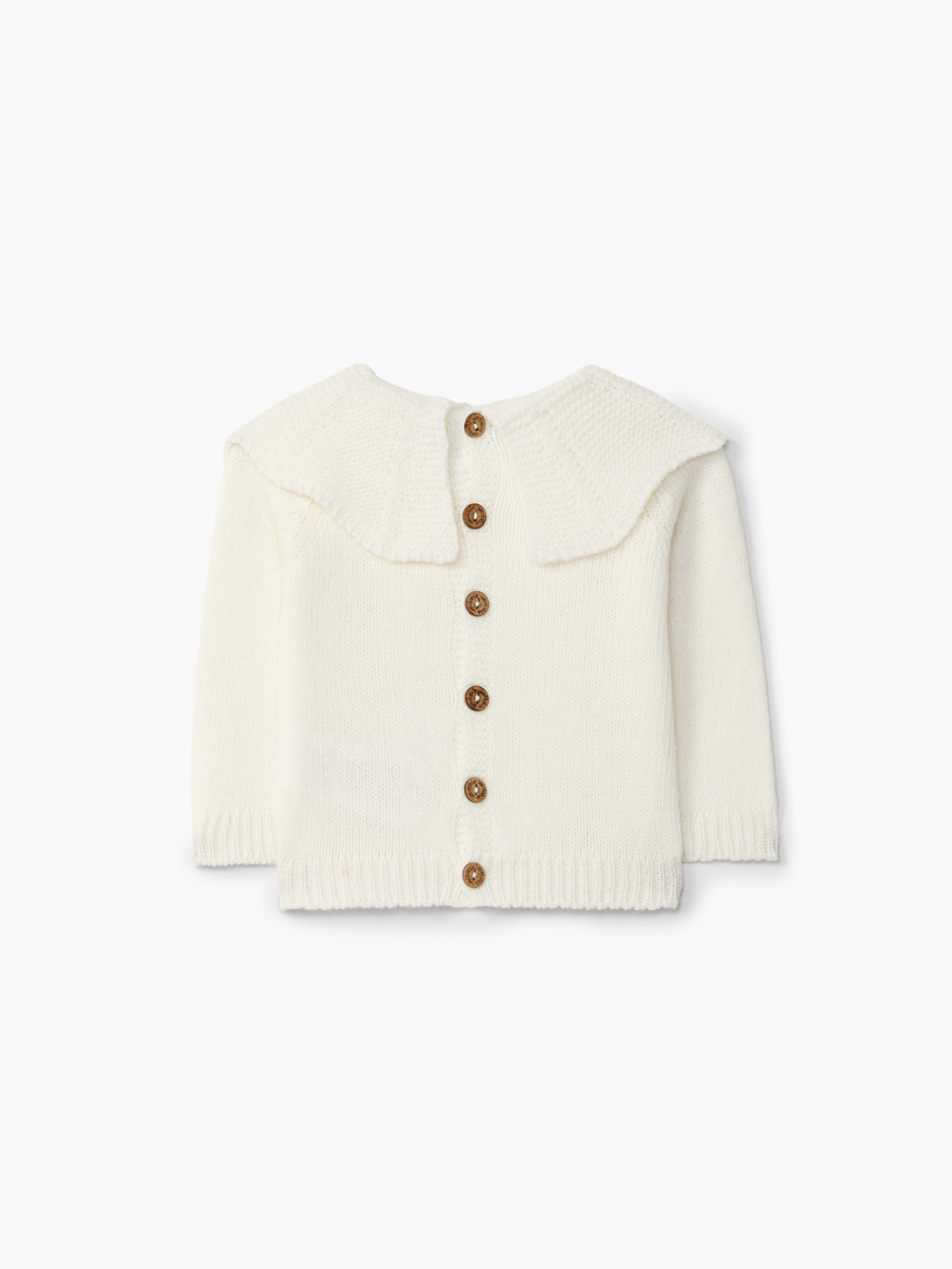 Knitted wool sweater