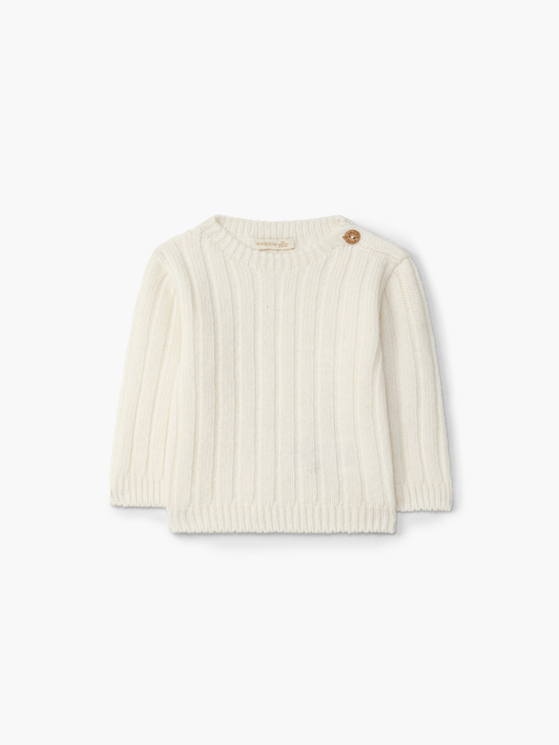 Knitted wool sweater
