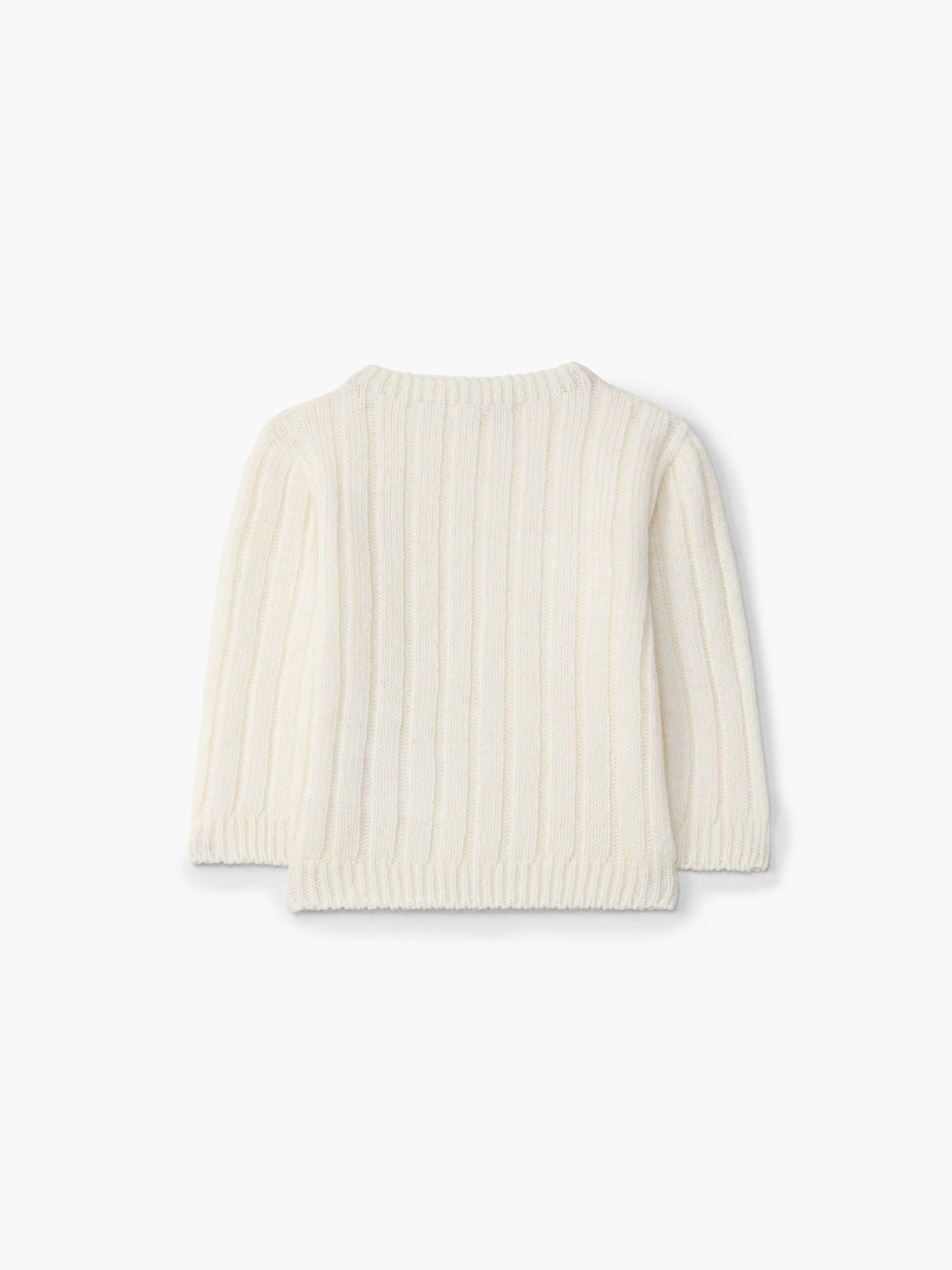 Knitted wool sweater