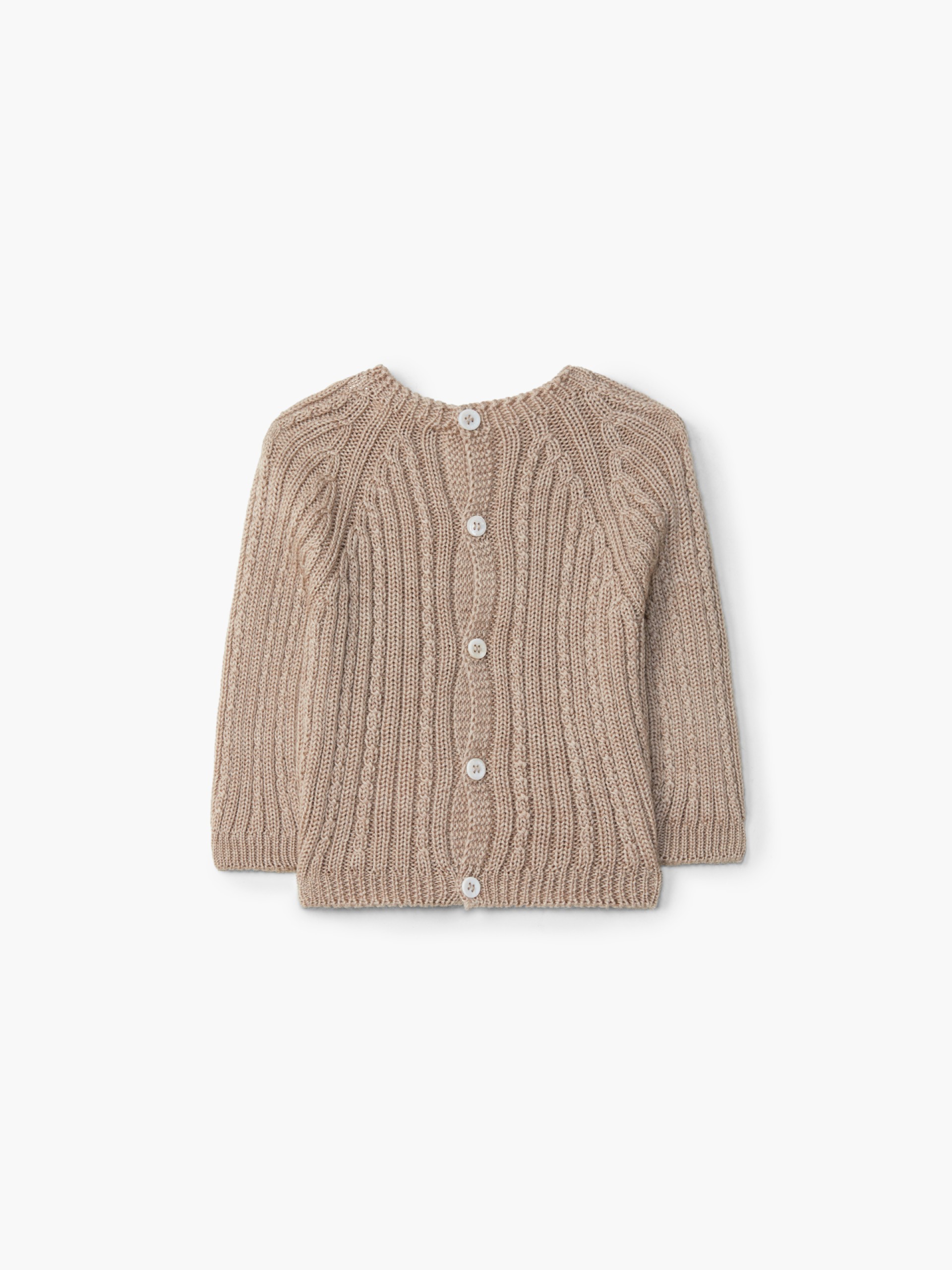 Knitted wool sweater