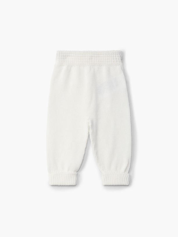 Knitted wool trousers Knitted wool trousers