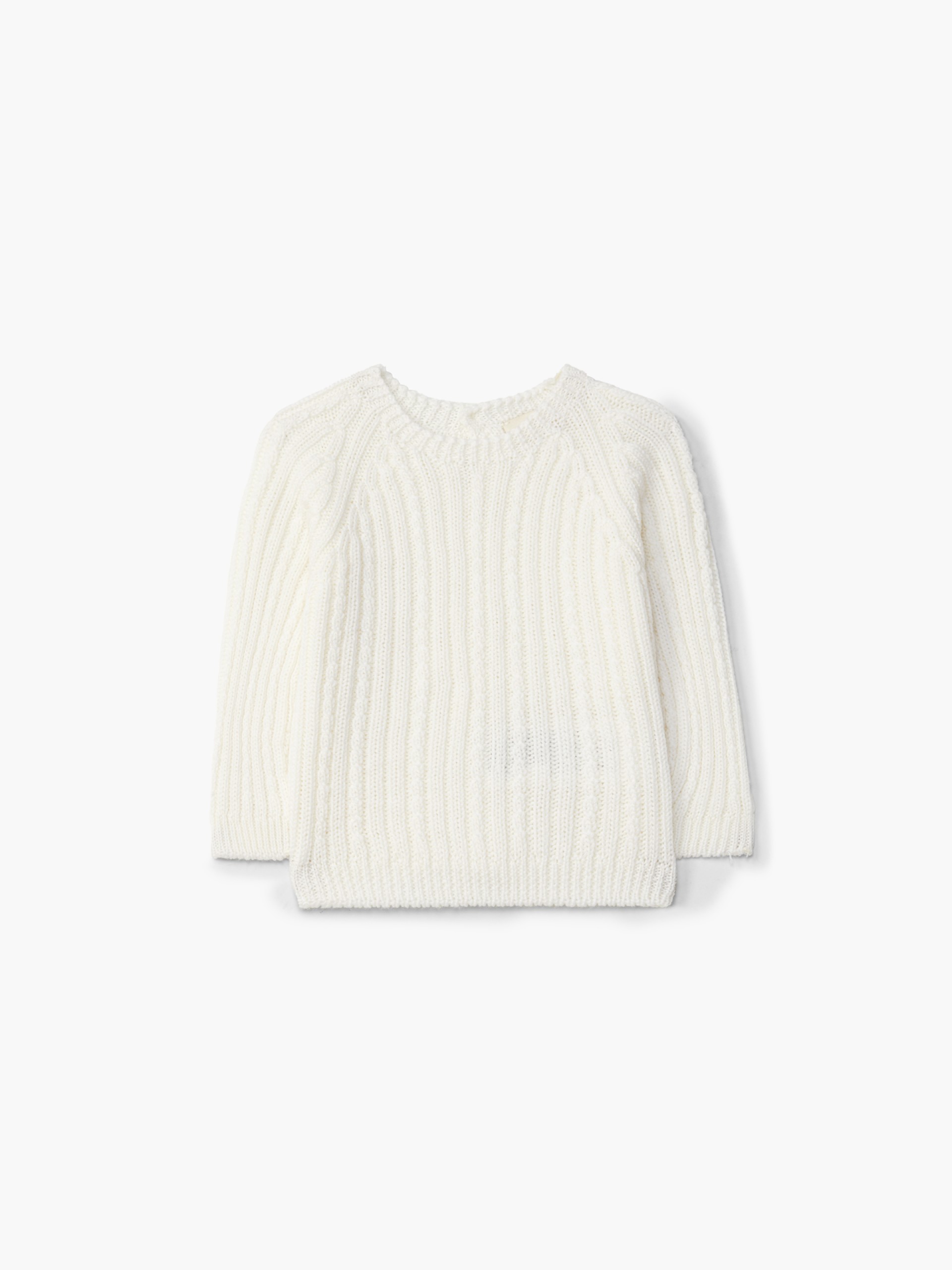 Knitted wool sweater