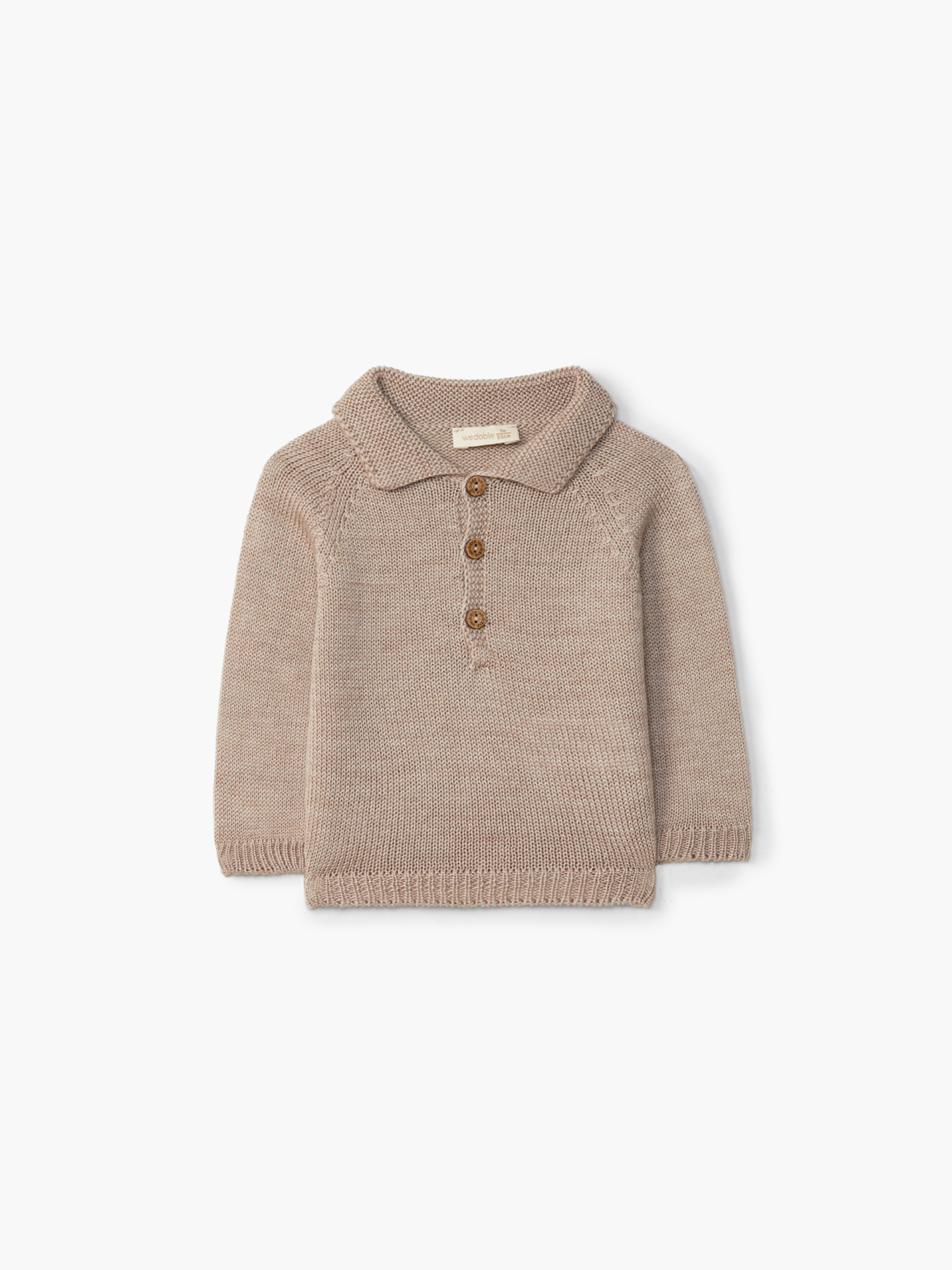Knitted wool sweater