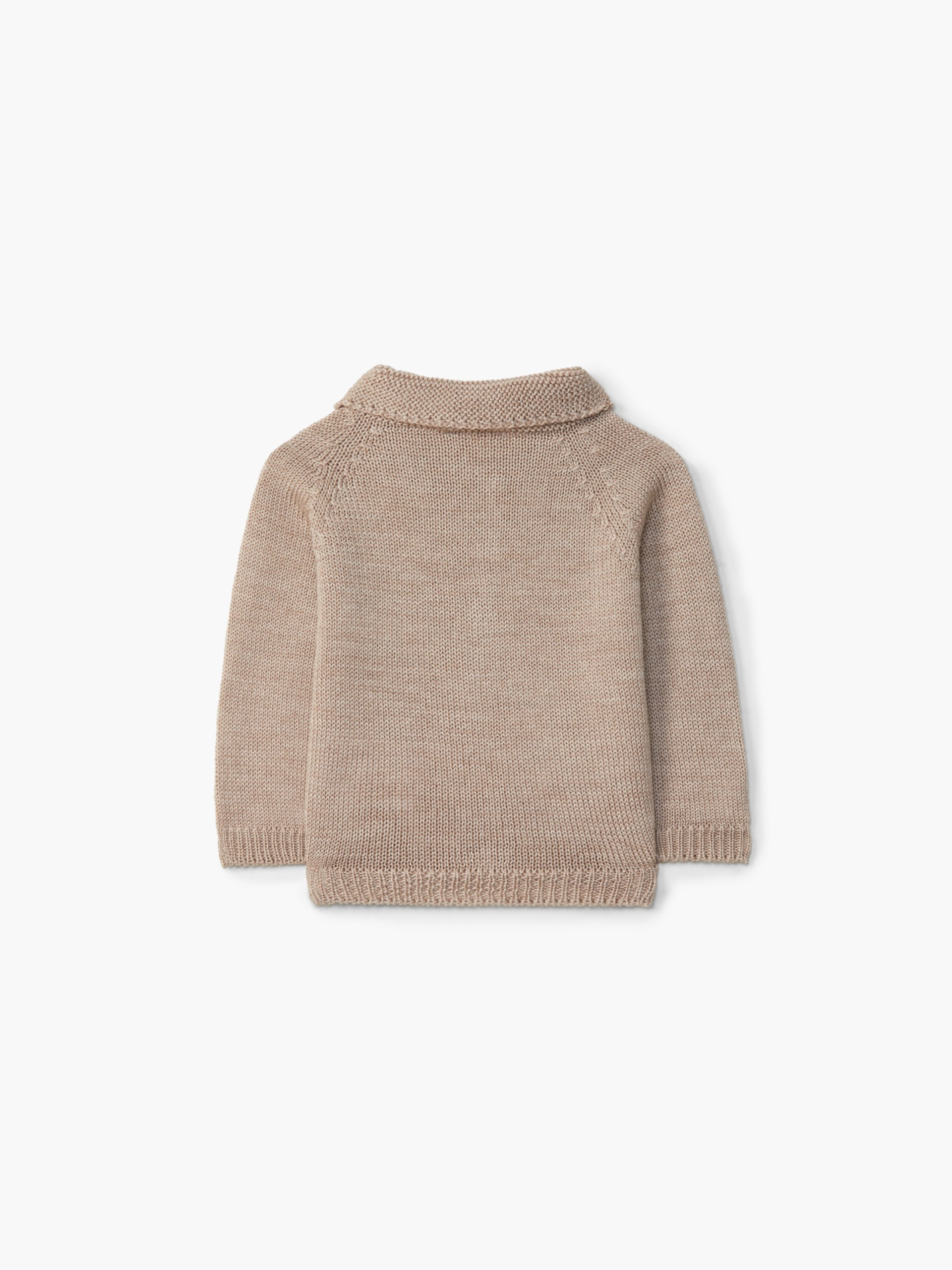 Knitted wool sweater