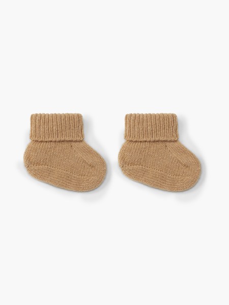 Knitted booties