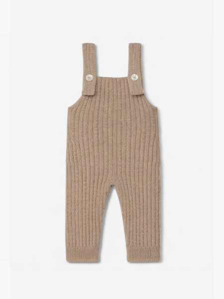 Knitted wool dungarees Knitted wool dungarees
