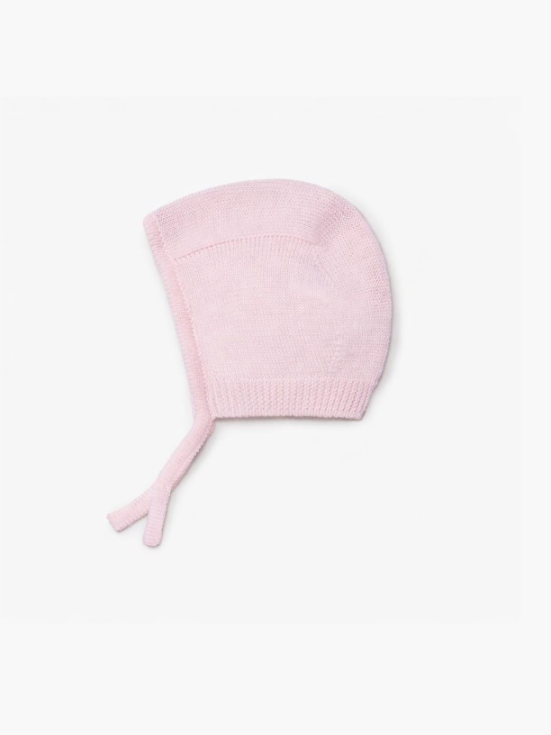 Knitted wool bonnet Knitted wool bonnet