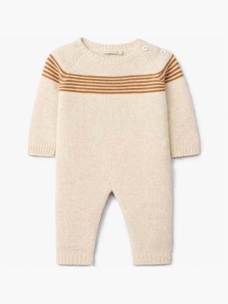 Knitted babygrow