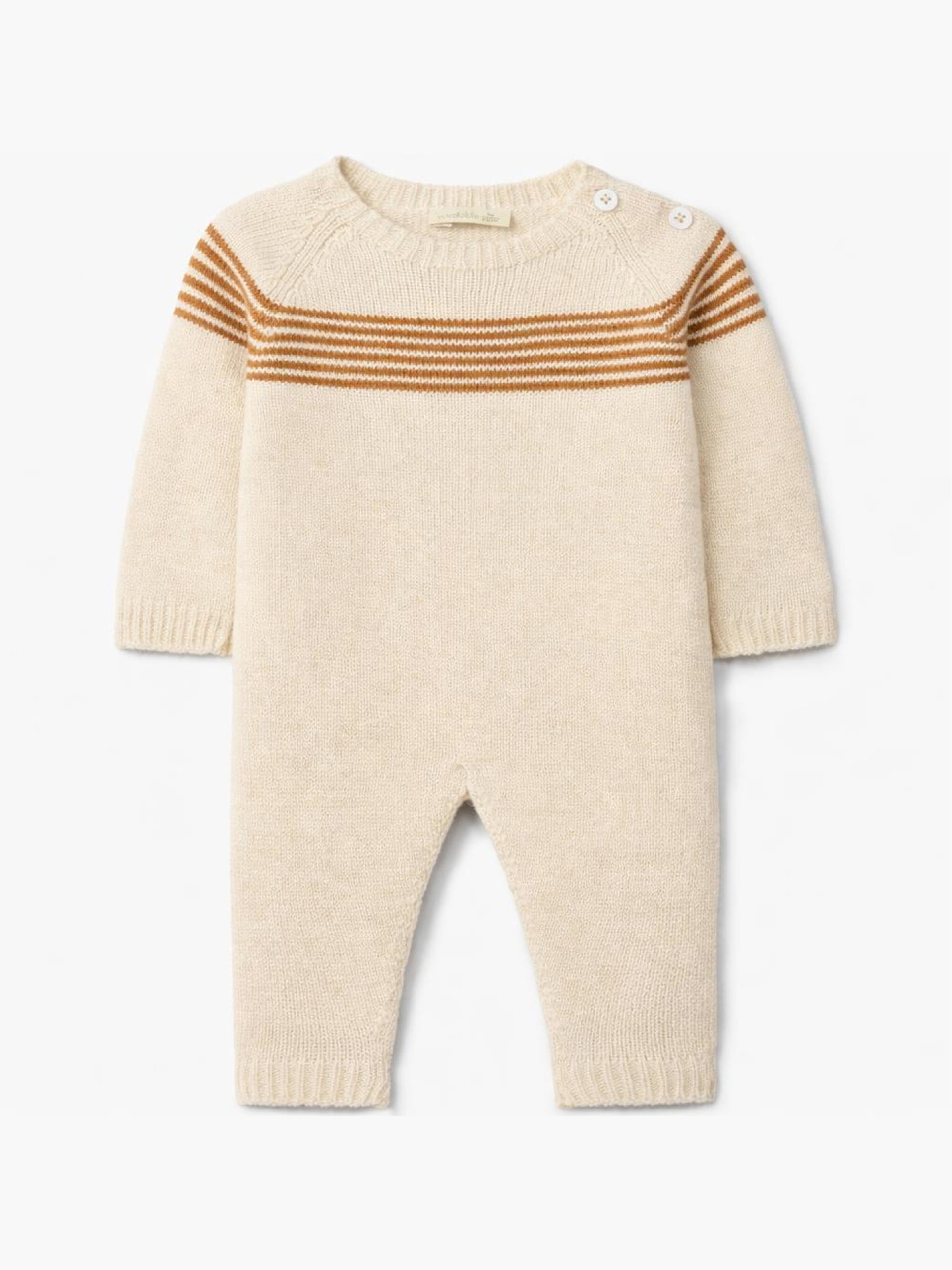 Knitted babygrow