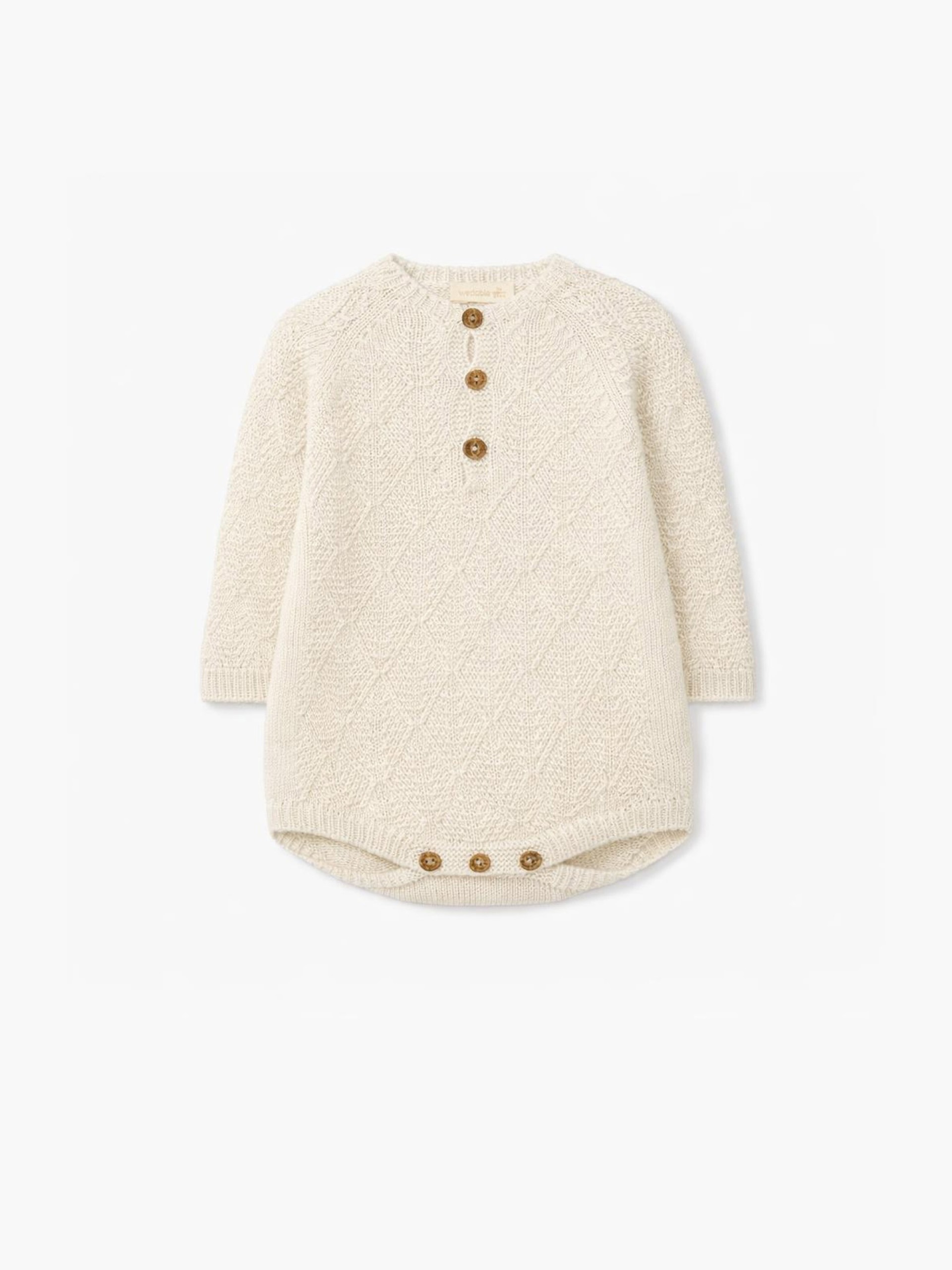 Knitted wool shortie