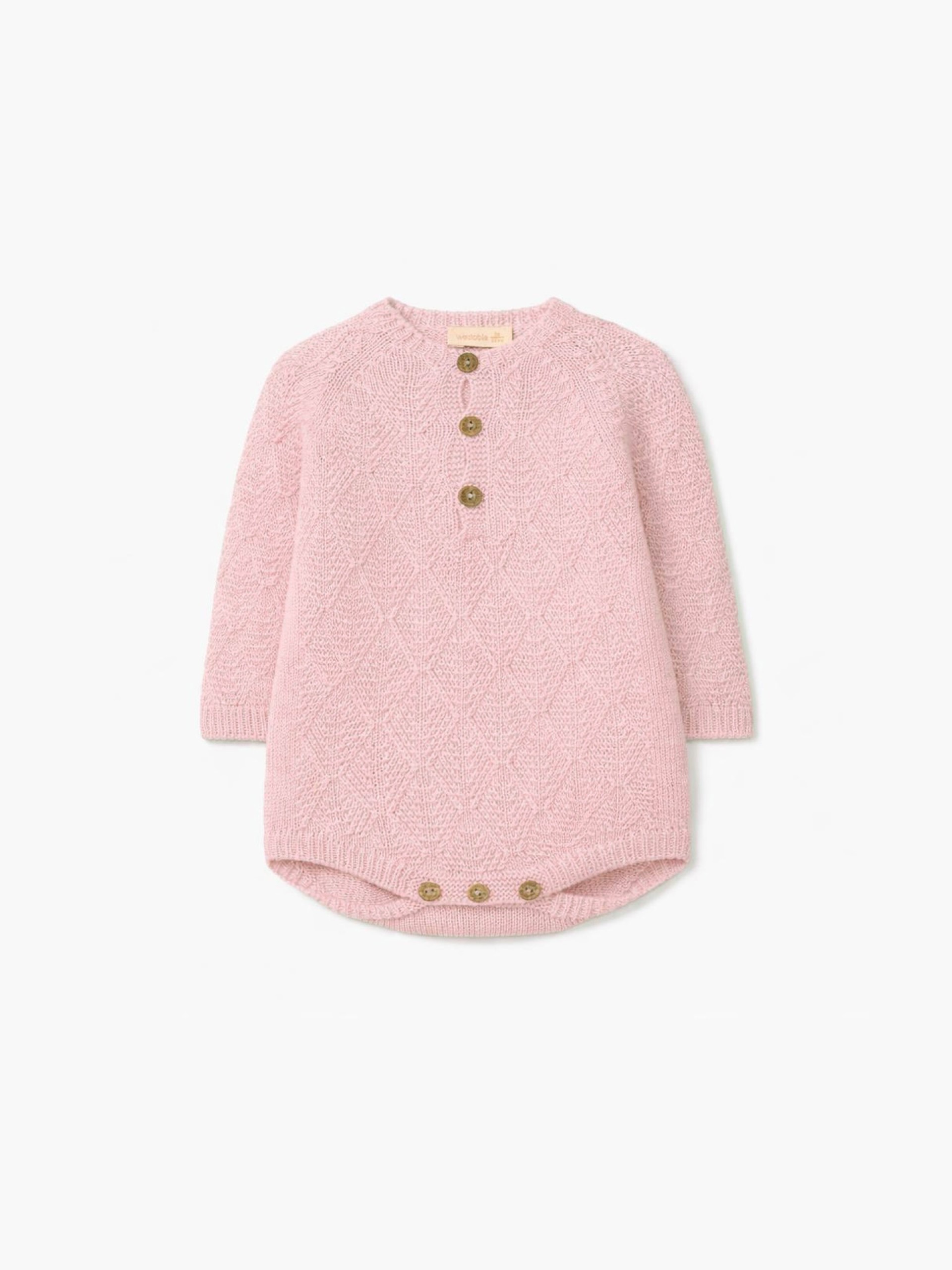 Knitted wool shortie
