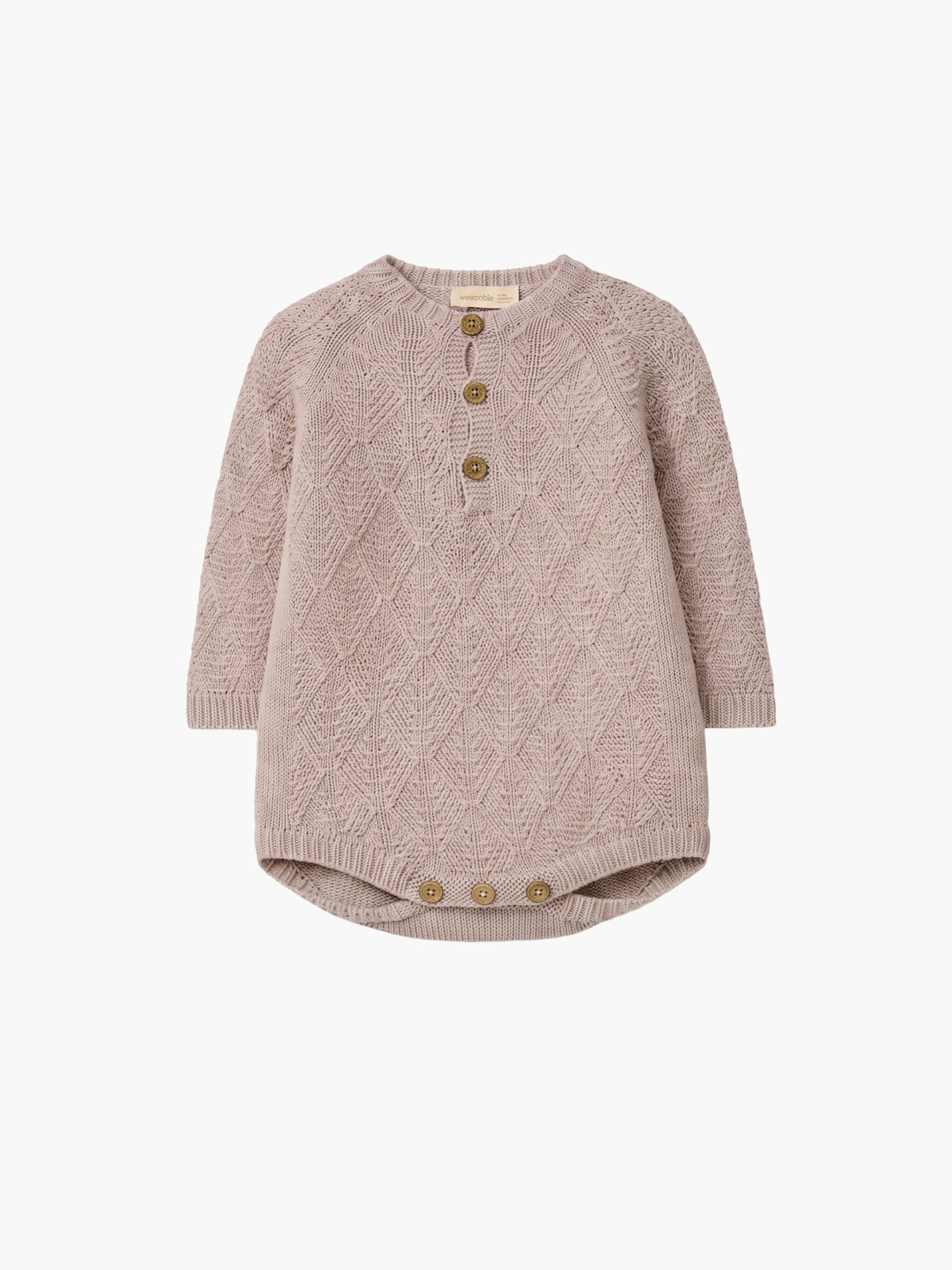 Knitted wool shortie