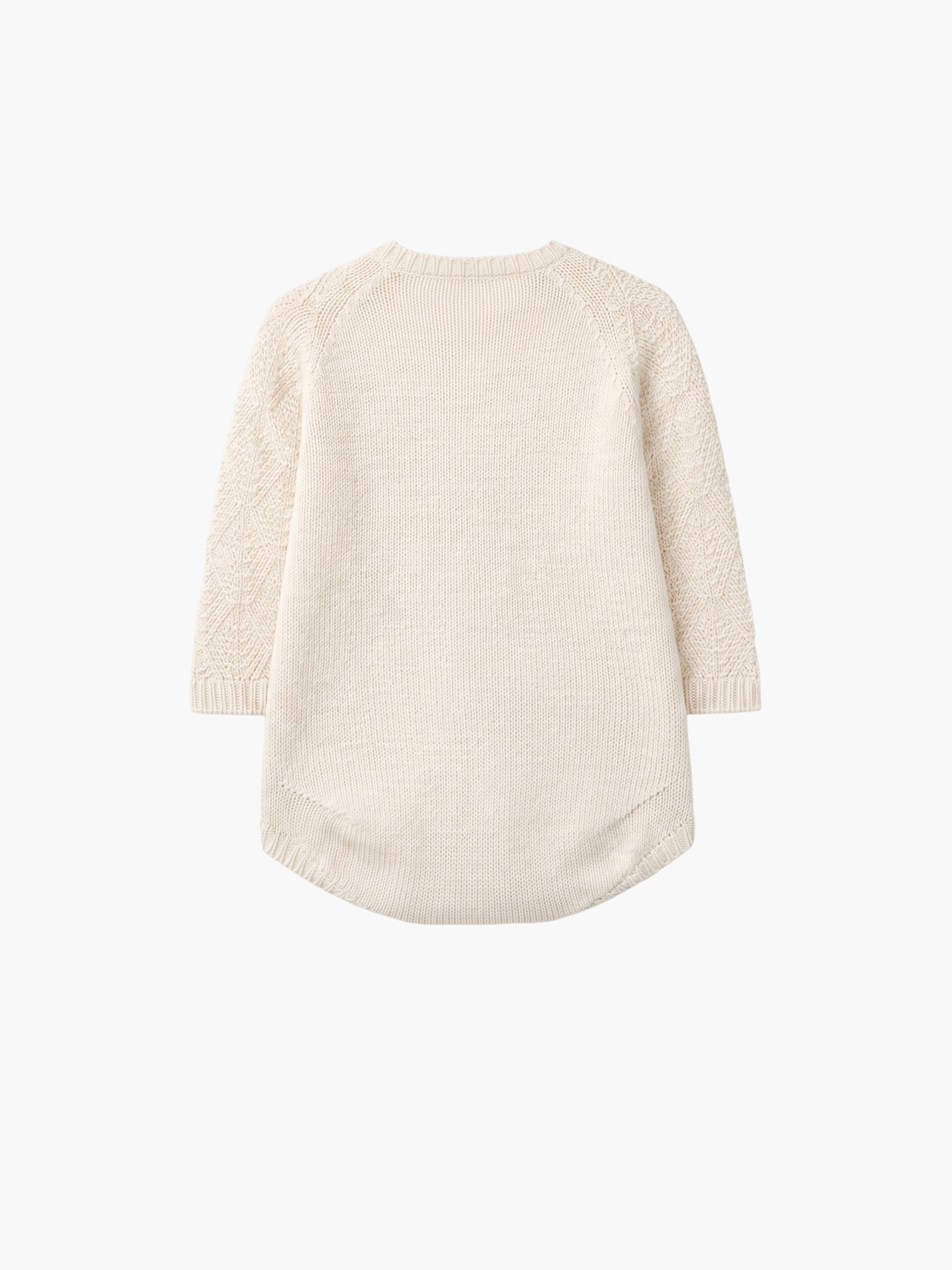 Knitted wool shortie