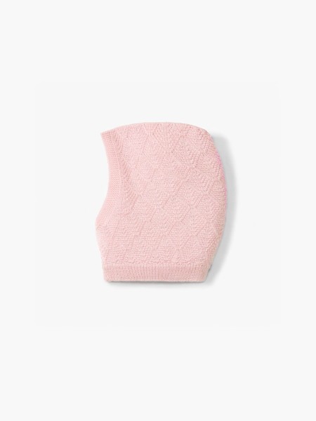 Knitted wool balaclava