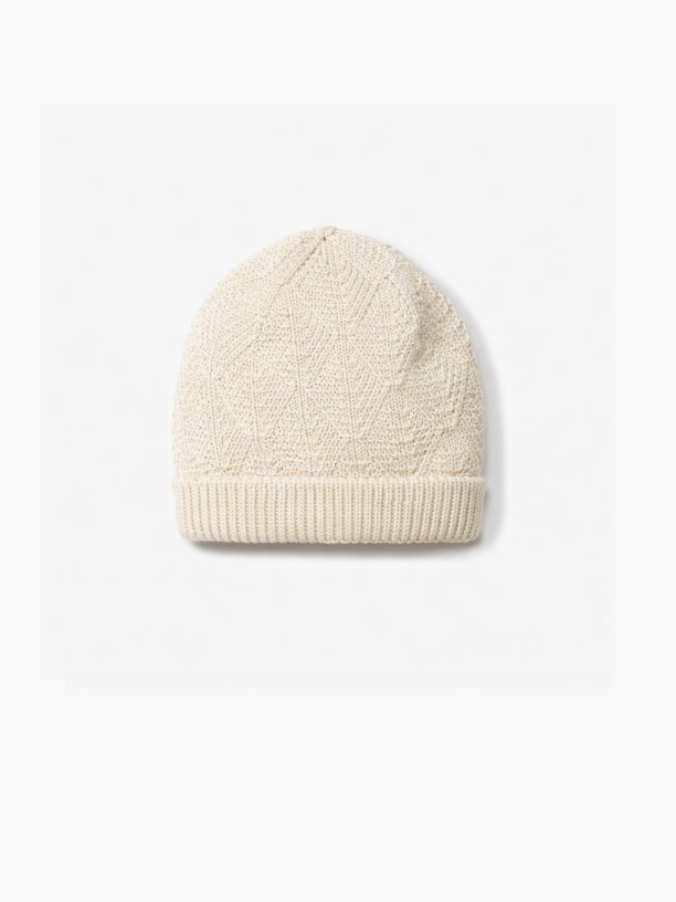 Knitted wool beanie Knitted wool beanie