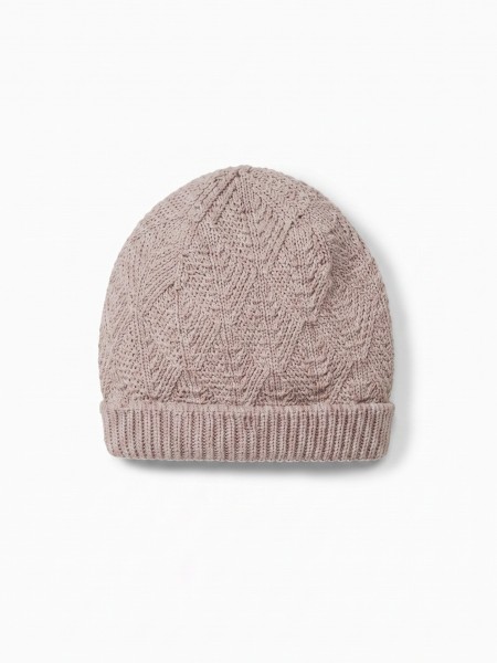 Knitted wool beanie Knitted wool beanie