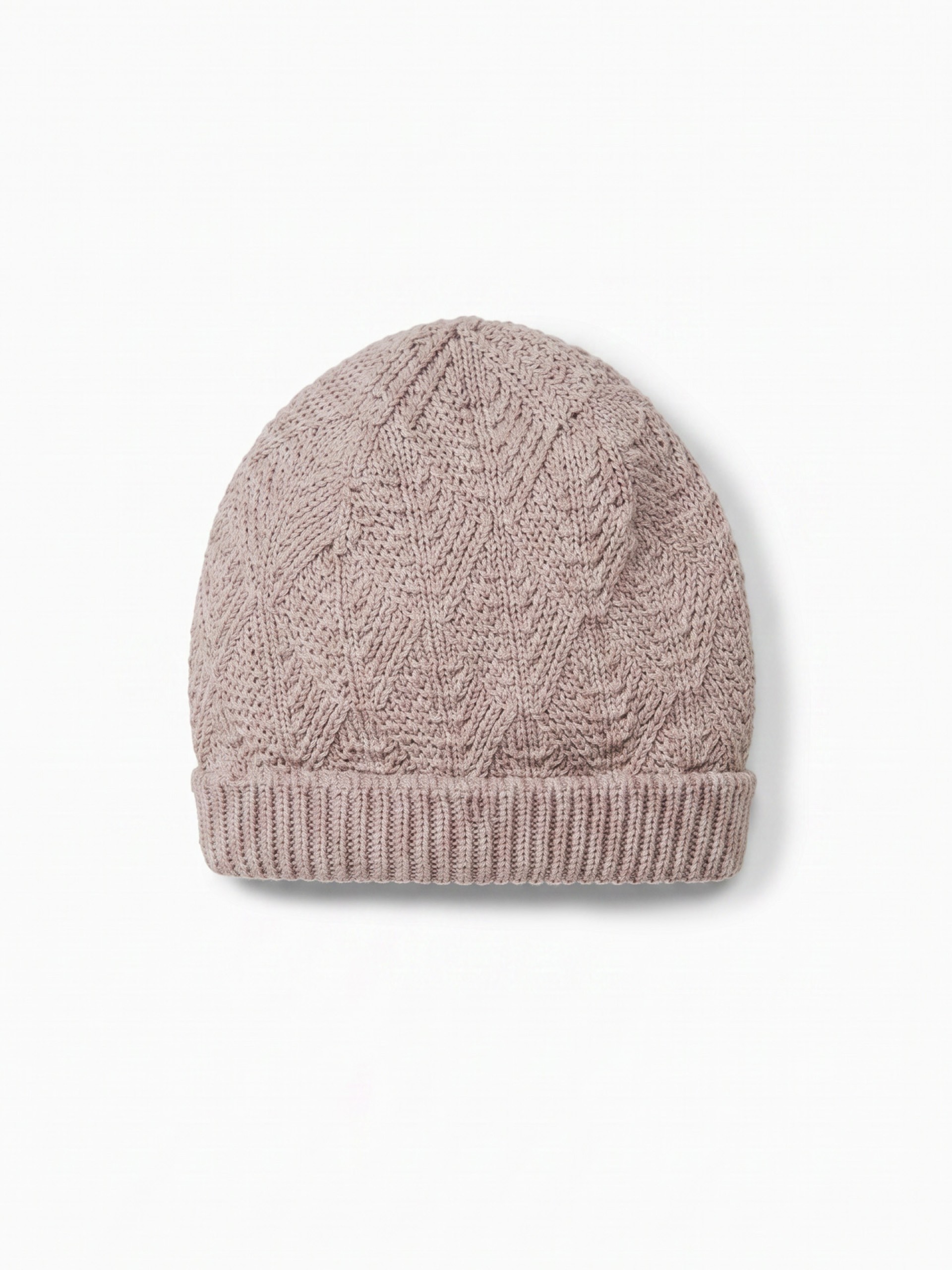 Knitted wool beanie