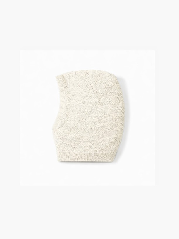 Knitted wool balaclava Knitted wool balaclava