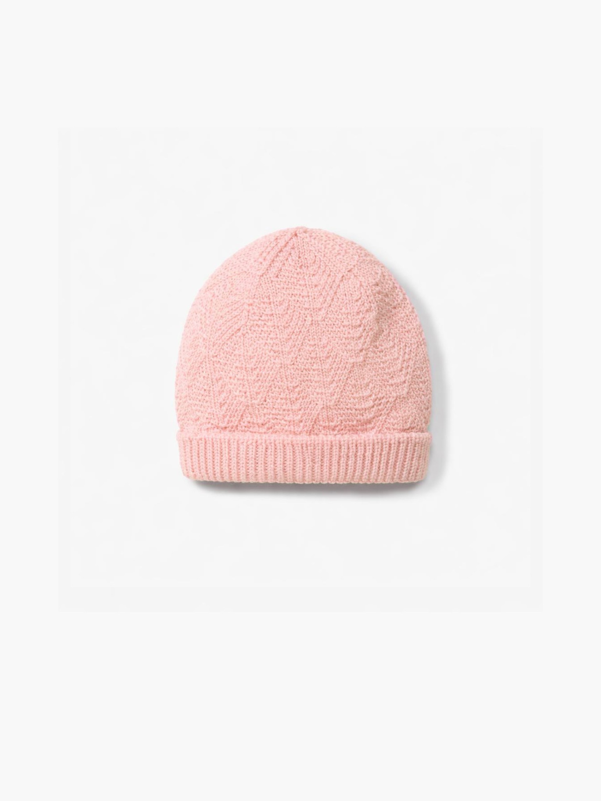 Knitted wool beanie