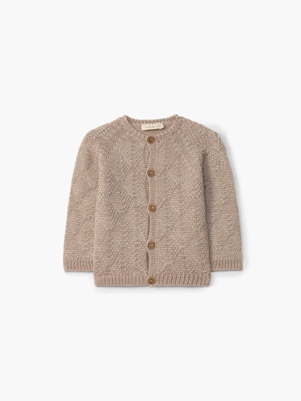 Knitted wool cardigan Knitted wool cardigan