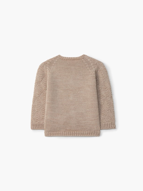 Knitted wool cardigan Knitted wool cardigan