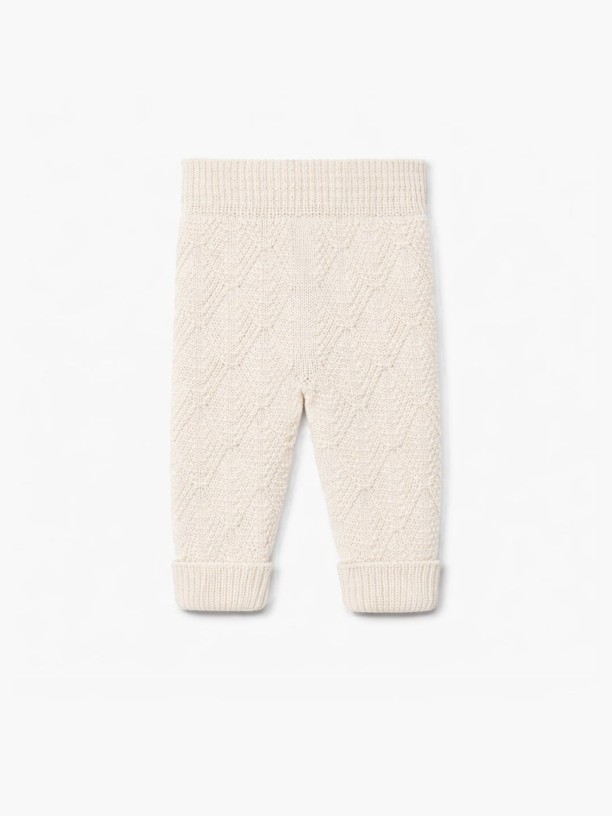 Knitted wool trousers Knitted wool trousers