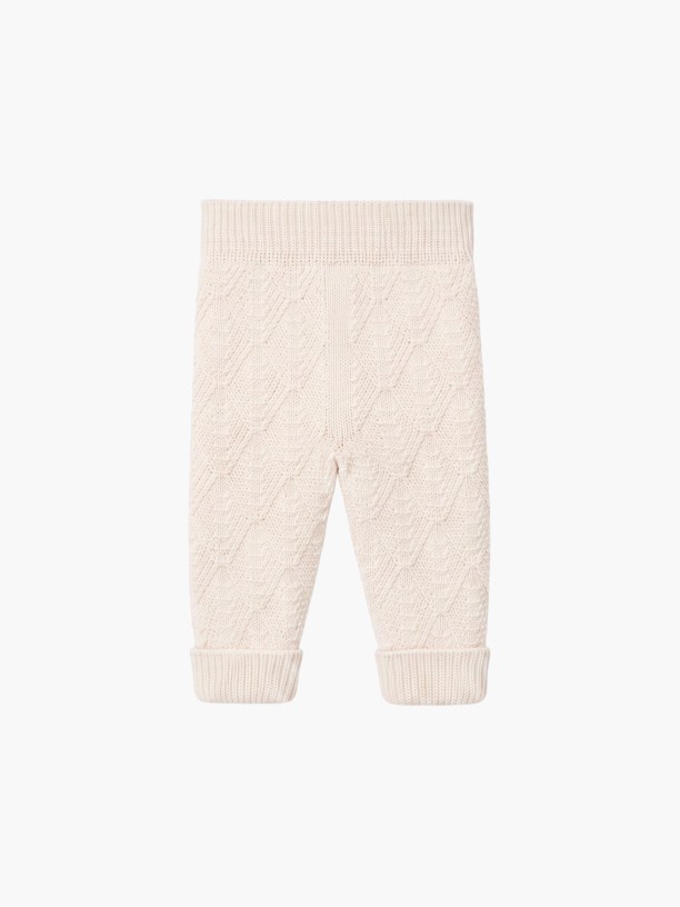 Knitted wool trousers Knitted wool trousers