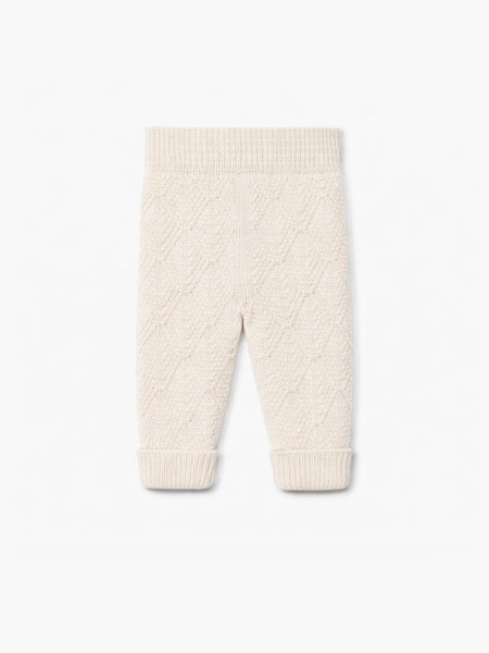 Knitted wool trousers Knitted wool trousers