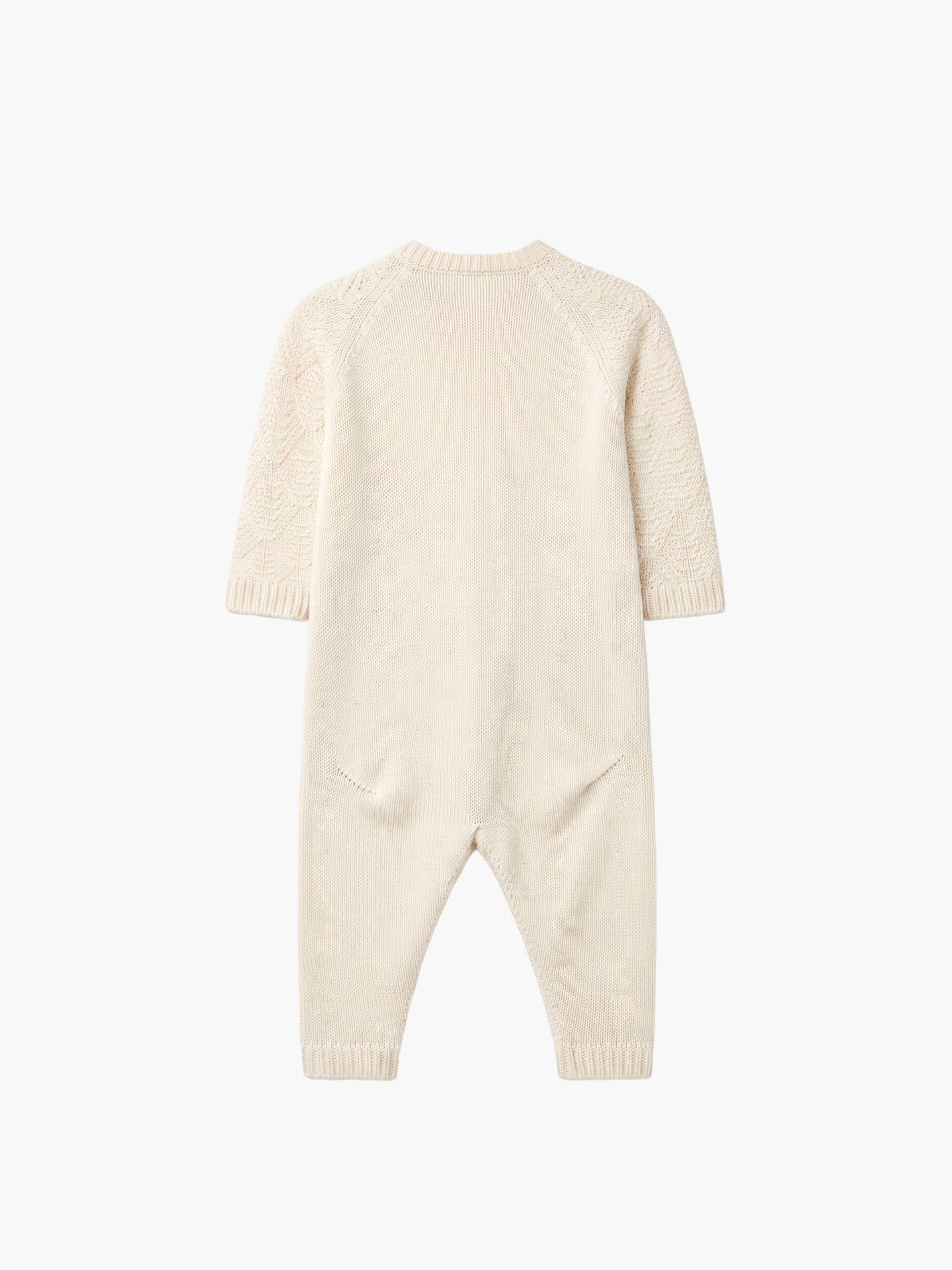 Knitted wool jumpsuit