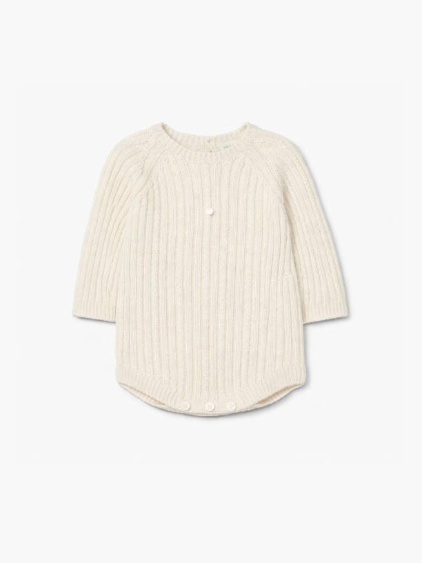 Knitted wool shortie Knitted wool shortie